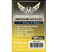 Fundas Mayday Games Mini USA Card Sleeve 41x63 mm (100 unidades)