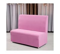 Fundas modernas de sofá sin brazos, fundas elásticas y extraíbles para futón de 2 plazas, funda de asiento todo incluido para hoteles, restaurantes y cibercafés