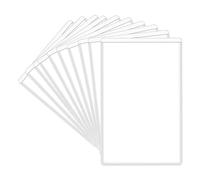 Fundas modernizadas - Fundas de tarjetas de PVC de 9,7 x 5 cm, fundas portátiles para tokens, protectores de almacenamiento duraderos | Cubierta transparente para billetes de