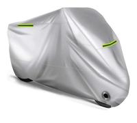 Fundas Motos para SYM Jet-X JETX Jet X 125 150X125X150 Support, Cubre Moto Impermeable Protector Viento Antipolvo UV Exterior Protector Accesorios,Silver