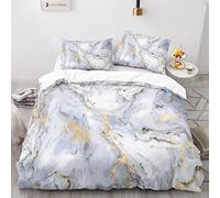 Fundas Nordicas 240X220 220X240 Cm Microfibra Suave Juego De Cama Marmol Impresión 3D Funda Nordica Cama 150 Juvenil con 2 Fundas De Almohada De 40X75Cm