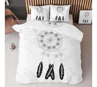 Fundas Nordicas para Cama de 90 cm Ropa de Cama para Niños y Adultos con Cremallera Suave y Transpirable de Microfibra Diseño AtrapasueñOs Bohemio