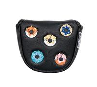 Fundas Palos De Golf Funda for Palo de Golf con Cierre magnético y patrón Colores Varios Estilos(Mallet Doughnut)