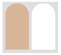 Fundas para Arcos de Boda Arco de Doble Cara con Cubierta elástica Licra for decoración Bodas, cumpleaños y Fiestas(Color2,1.6x3.9ft(50x120cm))