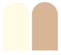 Fundas para Arcos de Boda Arco de Doble Cara con Cubierta elástica Licra for decoración Bodas, cumpleaños y Fiestas(Color17,1.6x3.9ft(50x120cm))