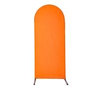 Fundas para Arcos de Boda Cubierta elástica Gruesa for Arco de Boda, Soporte for telón Fondo, fotográfico sólido, decoración(Orange,50X120CM)