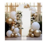 Fundas para Arcos de Boda Cubiertas for Soporte de Arco Boda, Cubierta Fondo for decoración Fiestas, Ceremonias y Banquetes(Color9,4FT 50x120cm)