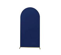 Fundas para Arcos de Boda Tela de Fondo con Arco for decoración Bodas, Muy elástica, for Fiestas cumpleaños, Ceremonias y Banquetes(Dark Blue,120X50cm)