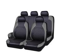 Fundas para Asiento de Coche para Suzuki Jimny 2007-2018, Fundas Asientos Delanteros y Traseros Protector para Asientos de Cuero PU Universal Accesorios,D-9PCS
