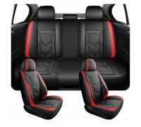 Fundas para Asiento Para Duster Para Captur Para Megane 3 4 Para Arkana Para Kadjar Para Fluence Para Talisman Para Logan Cubierta De Asiento Coche(A Set-Red)