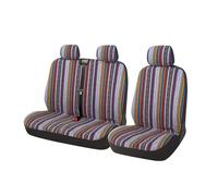 Fundas para Asiento Para Nissan Para Primastar 2 + 1 Fundas Para Asientos De Furgonetas Y Camiones Accesorios De Interior De Coche Tela De Poliéster(Type C)