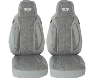 Fundas para asientos de autocaravana ducato / boxer / jumper 2 uds. gris bremer