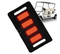 Fundas para asientos de carrito de golf: tela de toalla suave, cálida e impermeable, ajuste universal para la oficina de la silla del club del automóvil deportivo | Manta de carritos de golf para