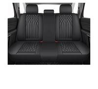 Fundas Para Asientos De Coche Accesorios Interiores Para E60 Para Serie 1 E87 F30 E46 E30 Para X3 E83 F25 E91 F31 Coche Fundas Asientos(Rear Seat-Black)