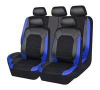 Fundas para Asientos de Coche, Juego Completo de 9 Piezas para Opel Vauxhall Corsa 5 Puertas F E D C B a 2016-2025, Cojín Ajustable Transpirable Impermeable Antideslizante Protectores de Asi