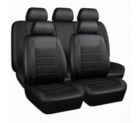 Fundas para Asientos de Coche para Lexus UX/CT/RZ | UX 300 350 / CT A10 CT200h / RZ 450e, Juego Completo de Fundas de Cuero Sintético PU para Asientos Delanteros y Traseros, Compatible con Airbag