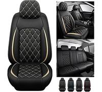 Fundas para Asientos de Coche,para VW CC T ROC Bora EOS UP Caddy Golf Polo Jetta New Beetle, Fundas Asientos Coche Universales para Delanteros y Traseros Four Seasons Impermeable Transpirabilidad Pro