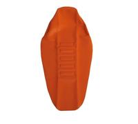 Fundas para Asientos de Moto Juego de Cojines para Funda Asiento Motocicleta, Paquete Agarre Antideslizante para Suave(Naranja)