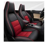 Fundas Para Asientos Delanteros De 2 Plazas Para Mercedes Para Benz Gla200 Gla260 Para Cla200 Para Cla 220 Cla260 A 180 A200 2013-2016 Fundas Asientos Coche(Negro rojo)