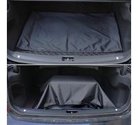 Fundas para asientos delanteros y traseros de coche, impermeables, resistentes al polvo, para volante, para compatibilidad con vehículos (alfombrilla para cajuela)