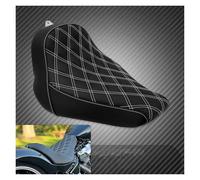 Fundas para asientos motocicleta Para Harley Para Softail Para Breakout Fatboy FXBRS FLSTF 2018-2023 2024 2025 Asiento Perfil Bajo Con Cojín Diamante Conductor Individual Motocicleta(Solo Seat A)