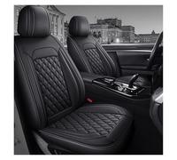Fundas para Asientos para Peugeot 206 307SW 308 407 408 508sw 208 2008 3008 4008 5008 Fundas de Asiento Cobertura Total universales para Coche(Black 2 Piece)