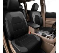 Fundas para Asientos Y Reposacabezas para Chevrolet Corvette Hard Top (C5) Coupe 1999 2000 2001-2004, De Piel SintéTica Transpirable, Compatibles con Airbag, Lavables,Black