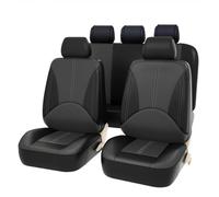 Fundas para Asientos Y Reposacabezas para Jeep Avenger SUV 2022 2023 2024 2025 2026 2027-, De Piel SintéTica Transpirable, Compatibles con Airbag, Lavables,Grey