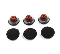 Fundas para auriculares diseñadas para Plantronics para auriculares Voyager 5200 5220 para mejorar la comodidad durante el uso prolongado (3 piezas m (3 piezas L (16 mm)