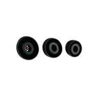 Fundas para Auriculares para Huawei Freebuds 5i/6i, Tapones de Silicona para Auriculares intrauditivos, recambios para Auriculares, Aislamiento acústico, tamaños S, M y L (Negro)