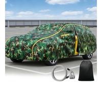 Fundas para Automovil para VW Taos 2021-2025 丨Coberturas Completas Impermeable y Antipolvo Protección Solar y UV Cubre Coche con Tiras Reflectantes