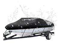 Fundas para Barco para Donzi Marine 22 1970-1984 1985 1986 1987 1988 1989 1990, Agua Todo Clima Protección al Aire Libre, Cubierta de Tela Oxford Resistente al Desgarro,Black