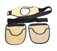 Fundas para bolsas de ostomía | Fundas para bolsas de ostomía, 2 unidades, impermeables, ajustables, que absorben la humedad, cinturón de tela, de colostomía lavables y reutilizables para muje