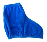 Fundas para botas de patinaje con ajuste elástico para varios patines, incluyendo hockey y patines artísticos, fundas protectoras para zapatos para mantener el estado del patín (azul)