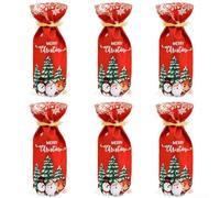 Fundas para botellas de vino navideñas con diseños de sombrero y bufanda para decoración de mesa de Navidad, fundas reutilizables de tela no tejida (B)