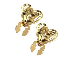Fundas Para Botones En Forma De Corazón: Broches Decorativos De 2 Piezas, Joyería Con Botones Para Coser Camisas, Blusas, Vestidos, Abrigos, Jeans, Ideal Para Uso Diario, Fiestas O Proyectos De Manual