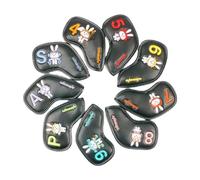 Fundas para cabeza de golf, accesorios de golf con patrón de conejo de Pascua, fácil de poner, para mujeres, novias, madres, padres, abuelos, amantes del golf, golf al aire libre, Pascua