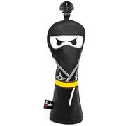 Fundas para Cabeza de Madera de Golf, 3 Fundas para Cabeza de Madera, Fundas híbridas Bordadas, diseño Ninja para Palos de Golf, Cubierta de Cabeza de Madera Hecha a Mano para Todos los Palos de