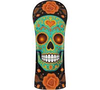 Fundas para cabeza de palo de golf con etiquetas intercambiables diseñadas para adaptarse a todas las maderas y conductores Giorno Dei Morti I Sugar Skull I Dia De Los Muertos Maglietta