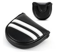 Fundas para cabeza de putter, fundas para cabeza de palo de golf, funda de piel sintética con cierre magnético semicircular para fundas de putter Odyssey
