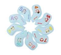 Fundas para cabezas de palos de golf, accesorios de golf con patrón de conejo de Pascua, juego de fundas impermeables para palos de golf, para hombres, mujeres, novia, madre, padre, abuelo, amantes