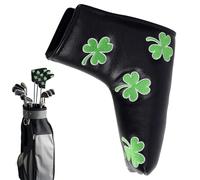 Fundas para Cabezas de Palos de Golf, para Palos de Golf - Clover Design Pings Putter Cover,Mallet Head Protective Headcover, Accesorios de Golf para Terreno de Entrenamiento, Fairway