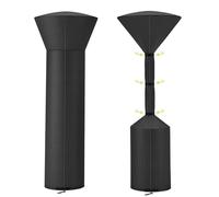 Fundas para calentador de patio, con cremallera resistente (YKK) y múltiples diseños resistentes al viento, adecuadas para todo tipo de clima severo (89 pulgadas de alto x 33 pulgadas de profundidad x