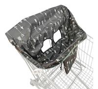 Fundas para carrito de la compra, fundas para carrito de la compra para niños con arnés de seguridad | Protector de carrito de la compra lavable a máquina para neo