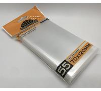 Fundas para cartas de tarot (70 x 120 mm), paquete de 55, 100 micras por Sleeve Kings