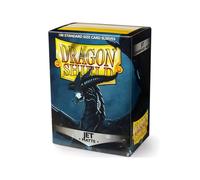 Fundas Para Cartas Dragon Shield Mate Negro Azabache Estándar 100 Ct