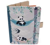 Fundas Para Cartillas Sanitarias Bebé - Patrón Panda - Formato A5 15x20 Cm - Solapas Guardar Recetas