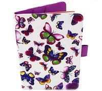 Fundas Para Cartillas Sanitarias Del Bebé - Estampado De Mariposas - Formato A5 15x20 Cm - Solapas Guardar Recetas
