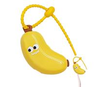 Fundas para cepillos de dientes, estuche de viaje portátil con forma de plátano, accesorios de baño para adolescentes, niños, niñas, mujeres, hombres, familia, hijo, hija, amigos