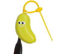 Fundas para cepillos de dientes para viajes, protector de cepillo de dientes portátil con forma de plátano, accesorios de baño para adolescentes, niños, niñas, mujeres, hombres, familia, hijo, hija
